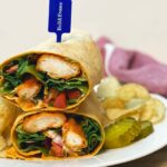 Chicken Nugget Buffalo Wrap