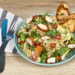 Chicken Nugget Caesar Pasta Salad