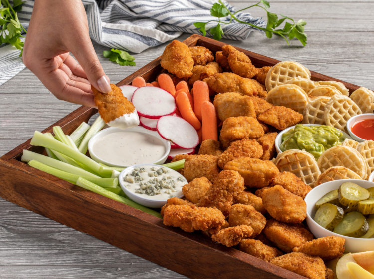 Chicken Nugget Charcuterie Board