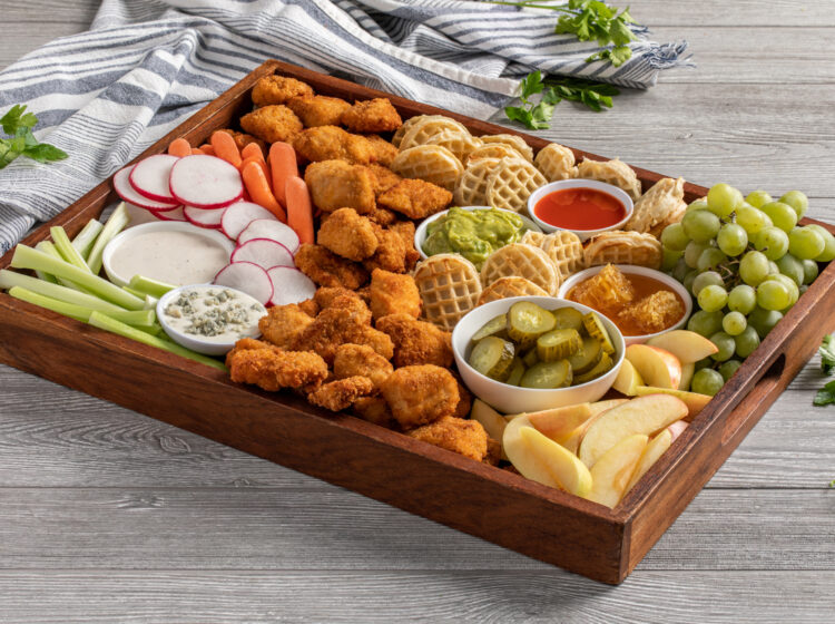 Chicken Nugget Charcuterie Board