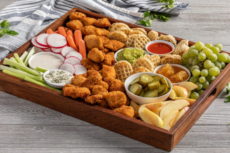 Chicken Nugget Charcuterie Board