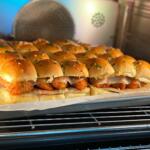 Chicken Nugget Cordon Bleu Sliders
