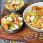 Chicken Nugget Fried Rice