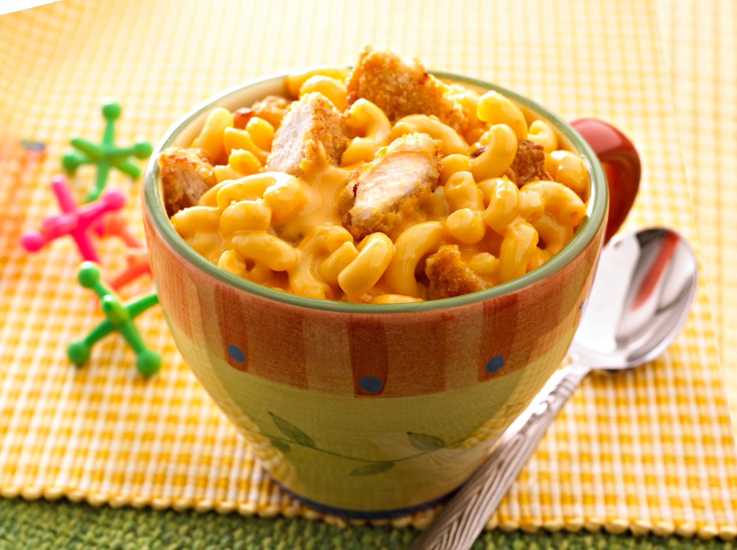 Chicken Nugget Mac & Cheese