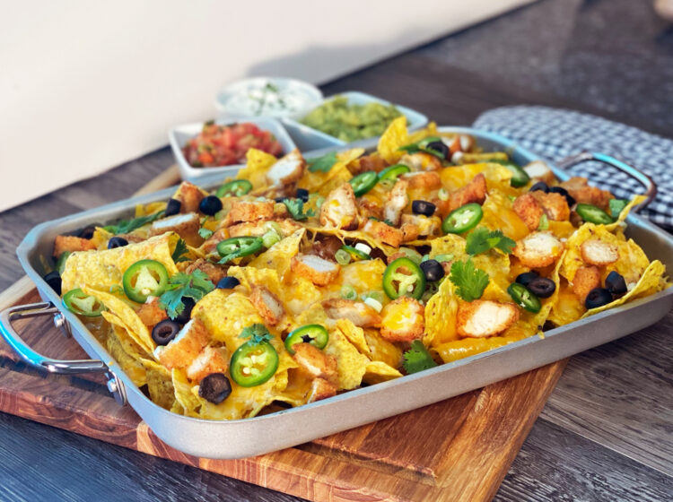 Chicken Nugget Nachos