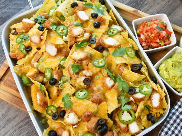 Chicken Nugget Nachos