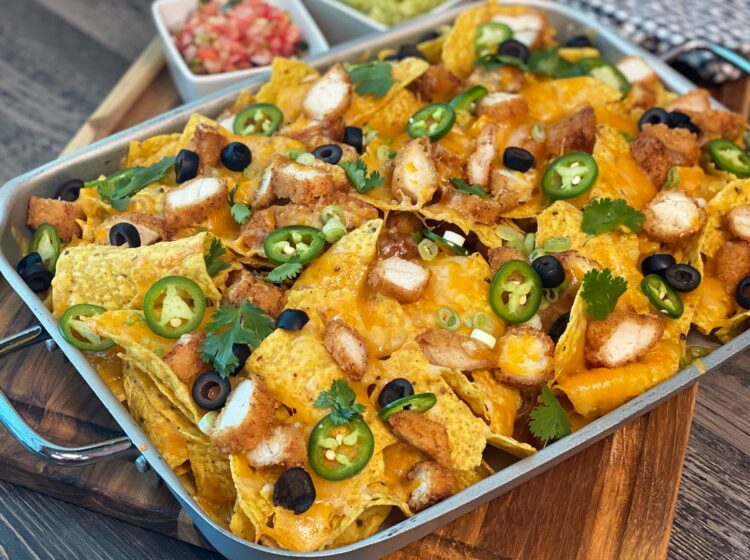 Chicken Nugget Nachos