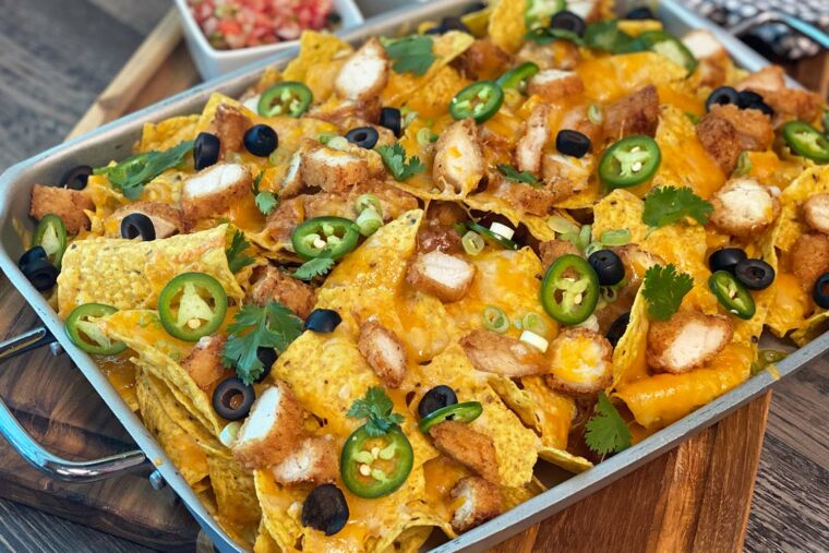 Chicken Nugget Nachos