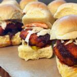 Chicken Nugget Nashville Hot Sliders