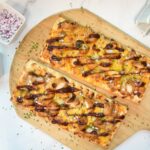 Chicken Nugget BBQ Pizza