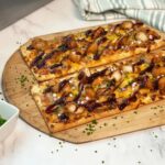 Chicken Nugget BBQ Pizza
