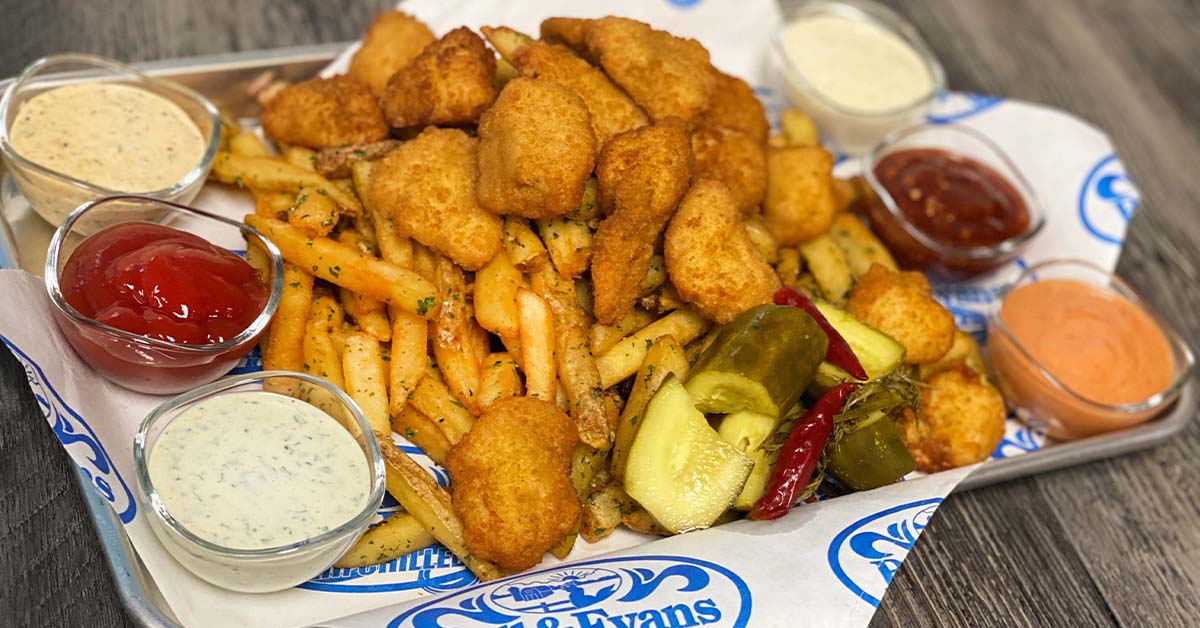 Chicken Nuggets and French Fries - Bell & Evans