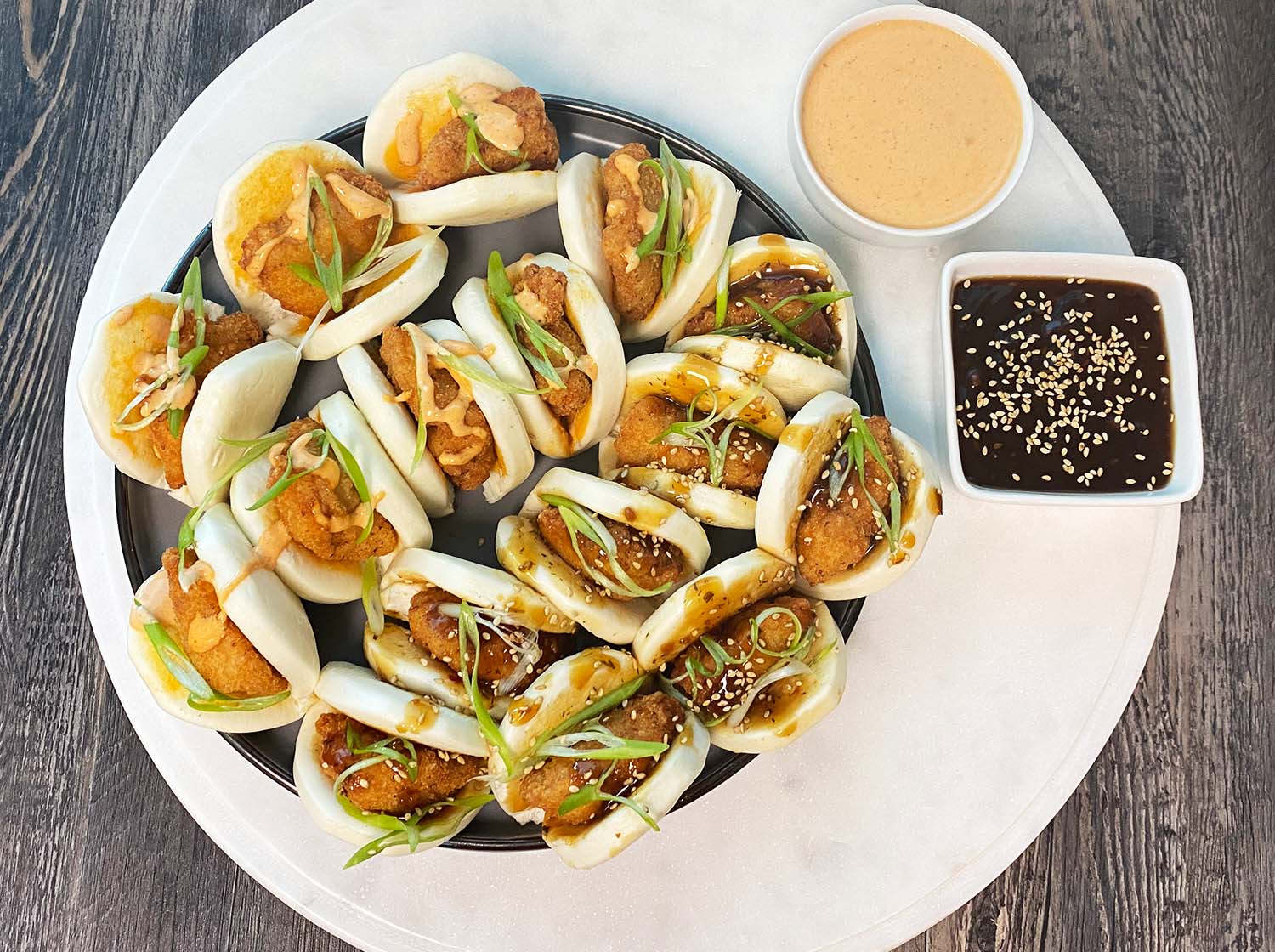 Chicken Nugget Steam Buns