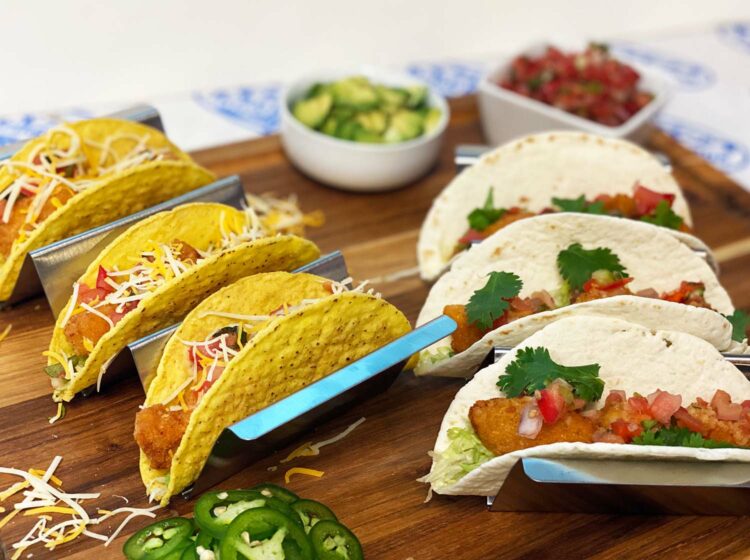 Chicken Nugget Tacos