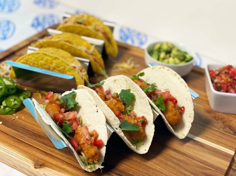 Chicken Nugget Tacos