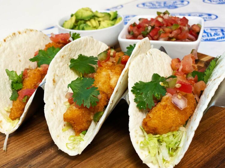 Chicken Nugget Tacos