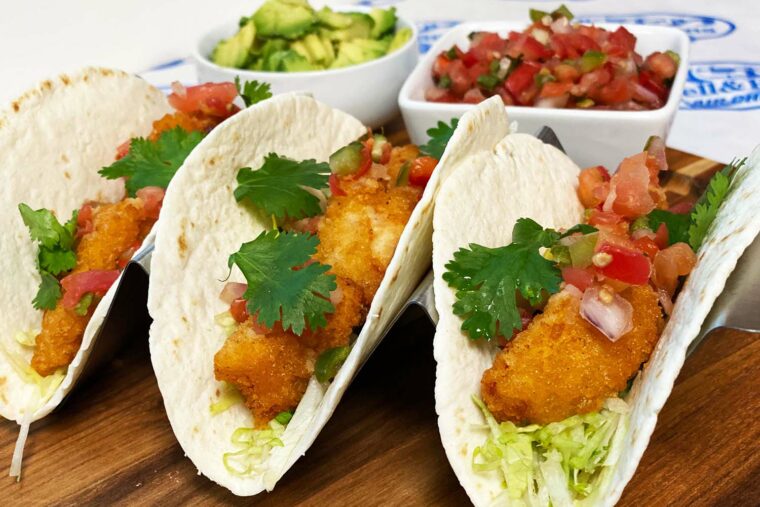 Chicken Nugget Tacos