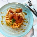 Chicken Nuggets and Waffles