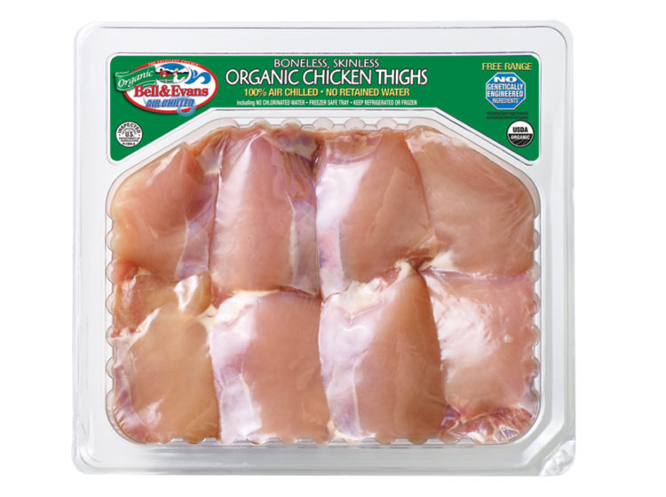 Boneless, Skinless Organic Chicken Thighs