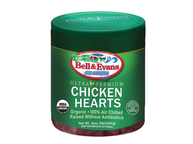 Organic Chicken Hearts