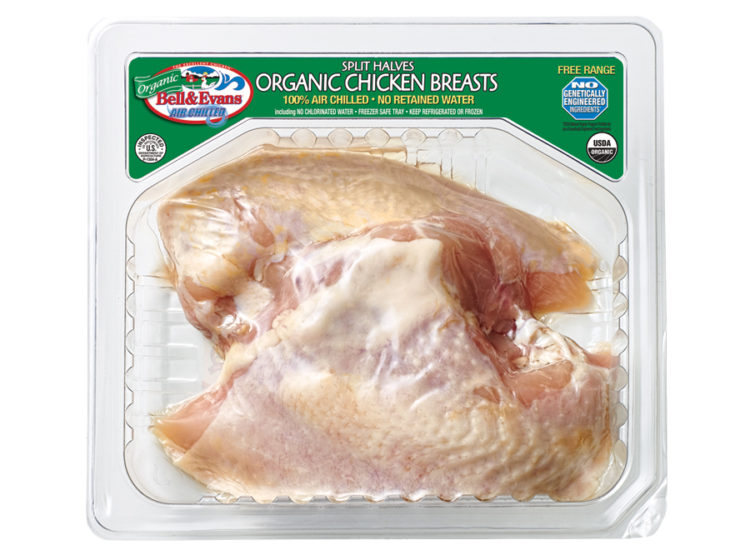 Split Organic Chicken Breasts