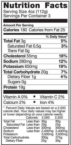 Bell & Evans Organic Nuggets New NFP Jan2022