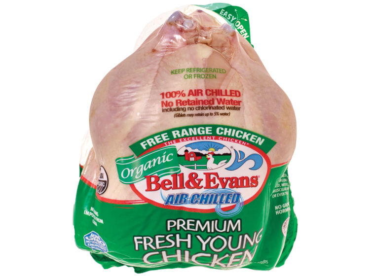 Bell & Evans Organic Whole Chicken