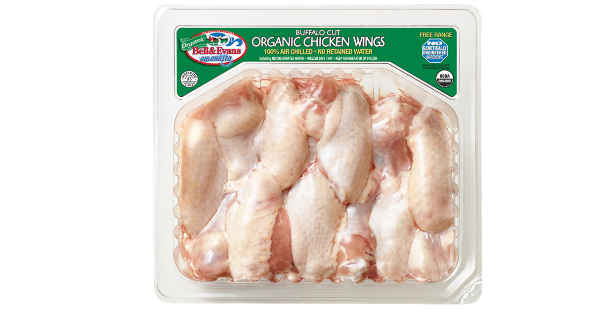 Organic Chicken Wings - 1 lbs 
