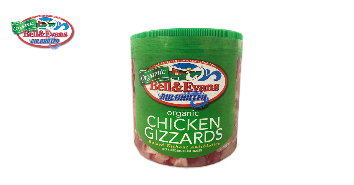 Organic Chicken Gizzards Bell & Evans