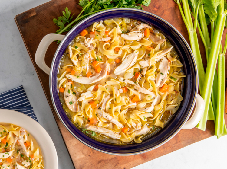 Pennsylvania Dutch Chicken Noodle Soup