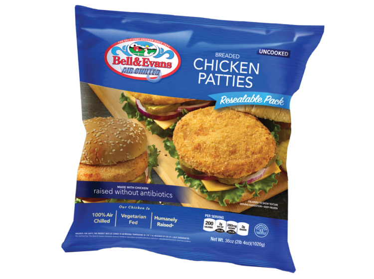 Resealable Chicken Patties, 36 oz