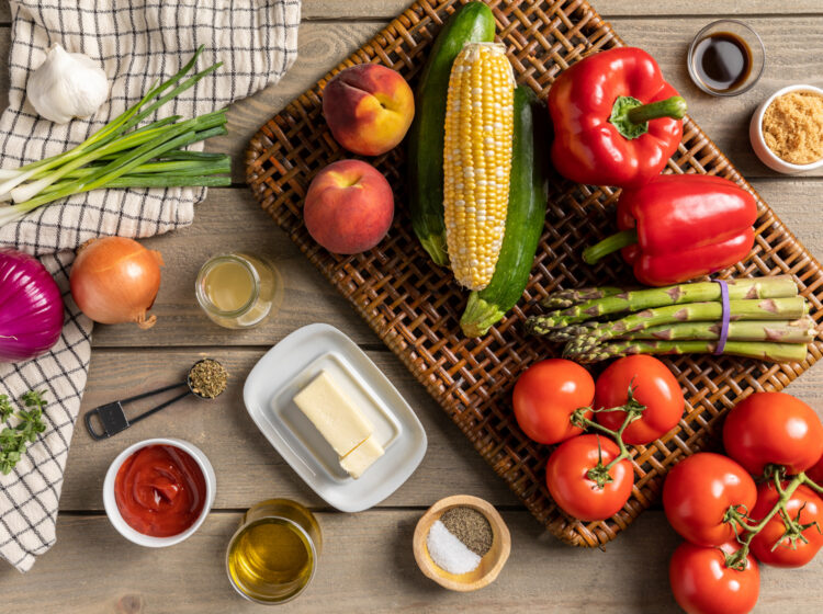 Grilled Spatchcock Chicken with Summer Ratatouille
