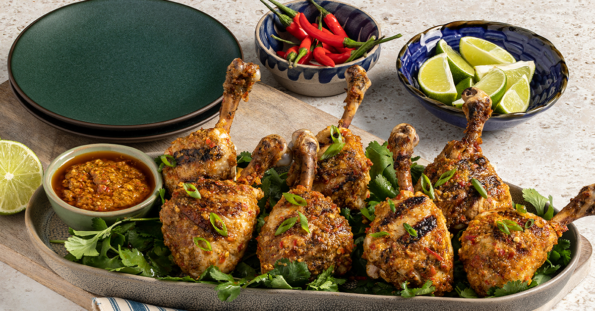 Peri-Peri-Rubbed Chicken Lollipops - Bell & Evans