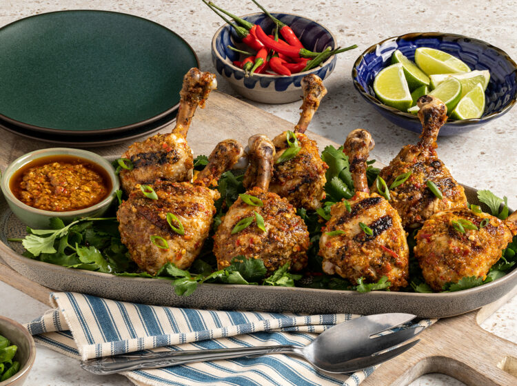 Peri-Peri-Rubbed Chicken Lollipops