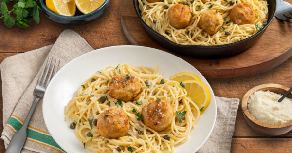 Chicken Piccata Meatballs