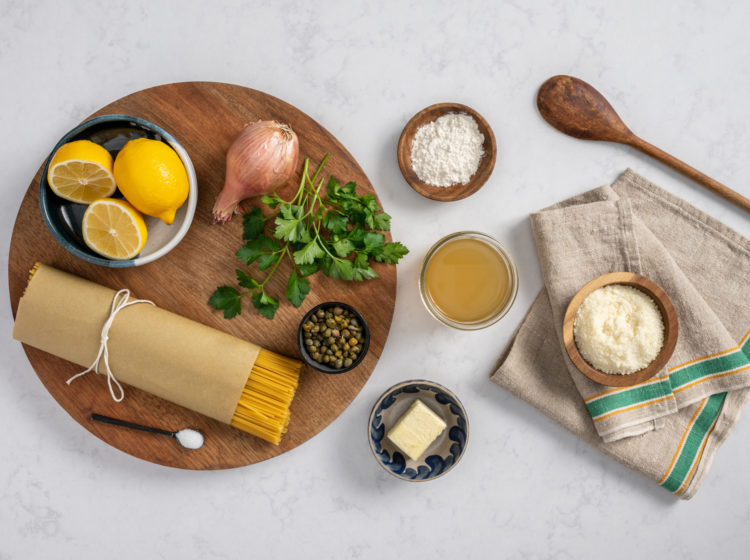 Lemon Chicken Piccata Meatballs