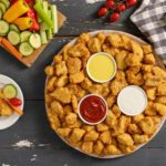 Chicken Nugget Pumpkin Tray