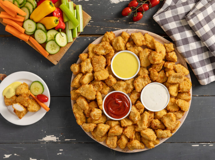 Chicken Nugget Pumpkin Tray Bell & Evans