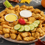 Chicken Nugget Pumpkin Tray
