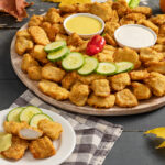 Chicken Nugget Pumpkin Tray