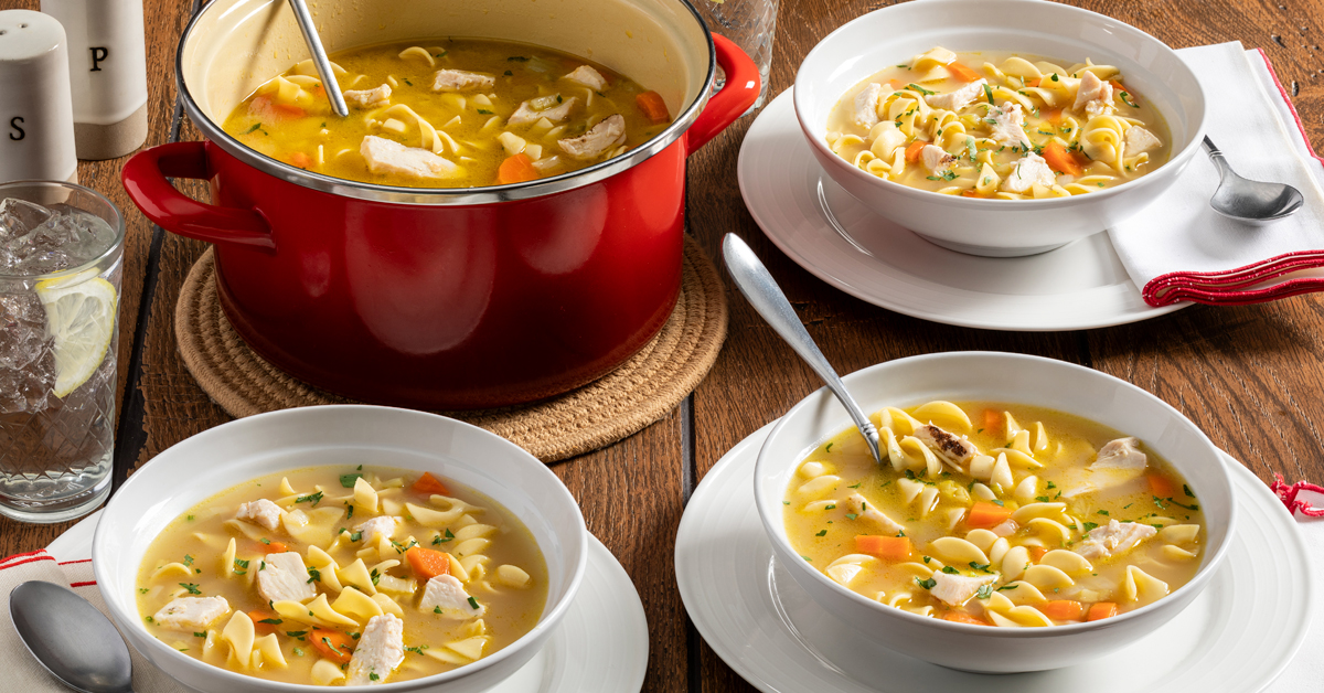 Quick & Easy Chicken Noodle Soup - Bell & Evans