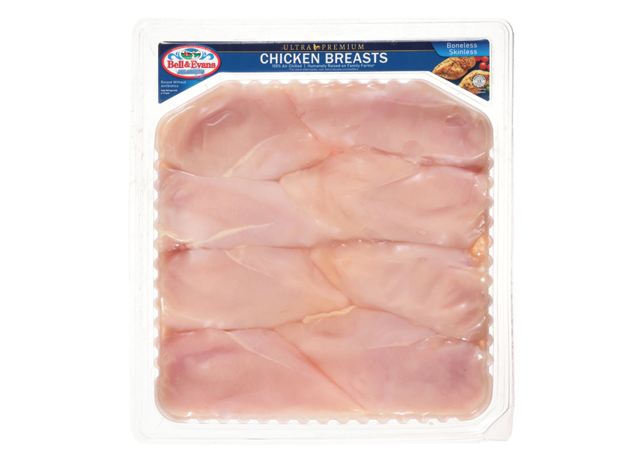 Raised without Antibiotics Boneless Skinless Breasts, Family Pack