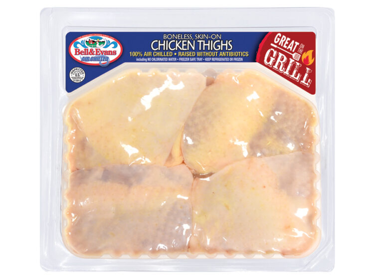 Boneless skin-on Chicken Thighs