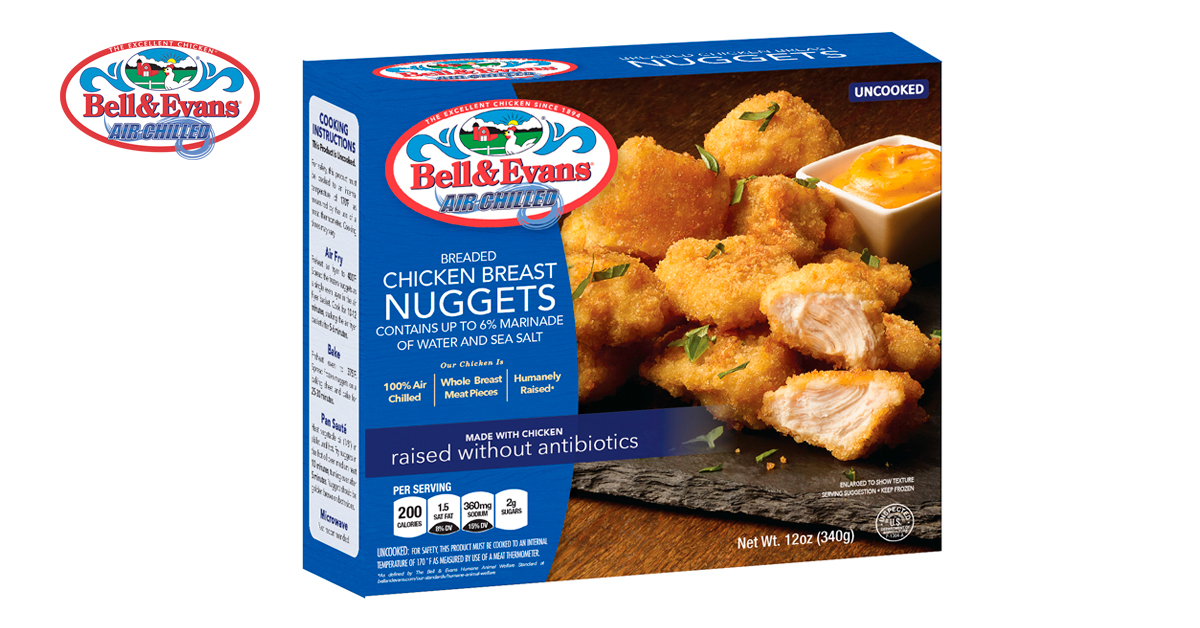 Breaded Chicken Nuggets Bell Evans