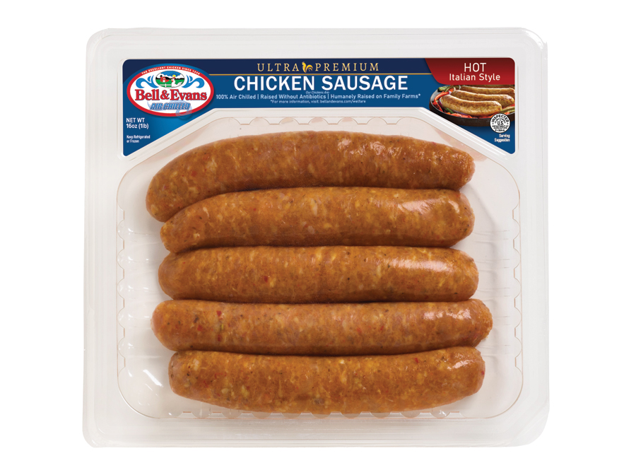 Hot Italian Style Chicken Sausage