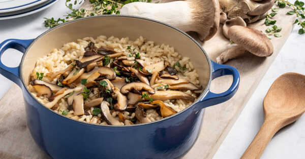 Mushroom and Herb Risotto