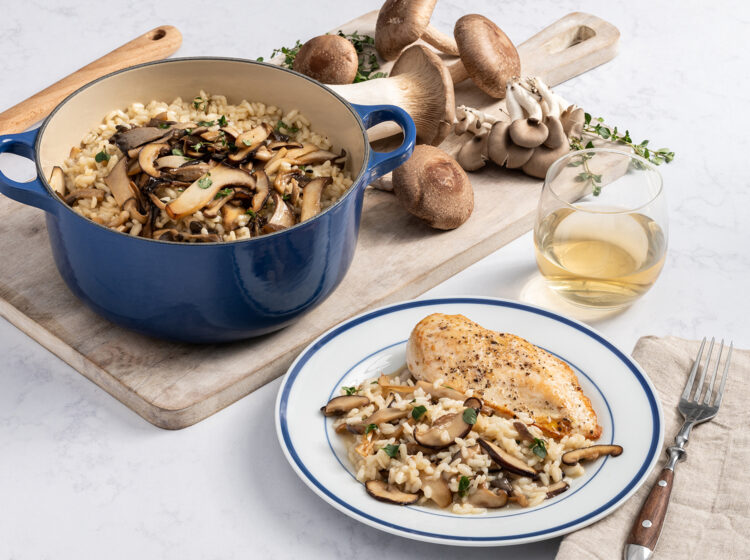 Mushroom and Herb Risotto