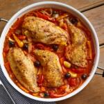 Oven Baked Roman Chicken