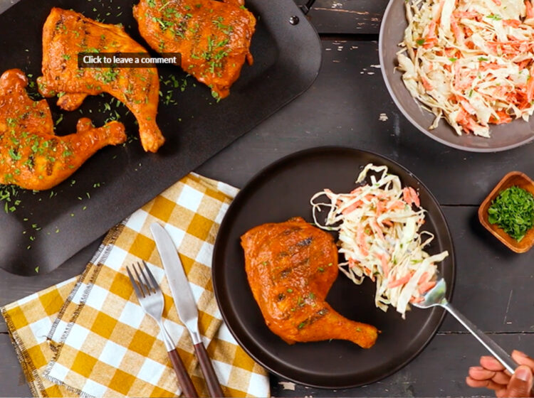 South Carolina Mustard BBQ Chicken Legs