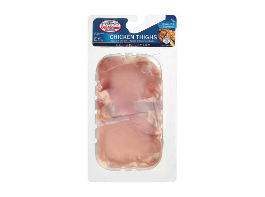 Raised without Antibiotics Single Serve Boneless Skinless Chicken Thighs
